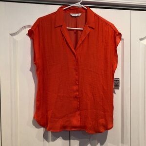 Kohl's orange apartment 9 new Blouse